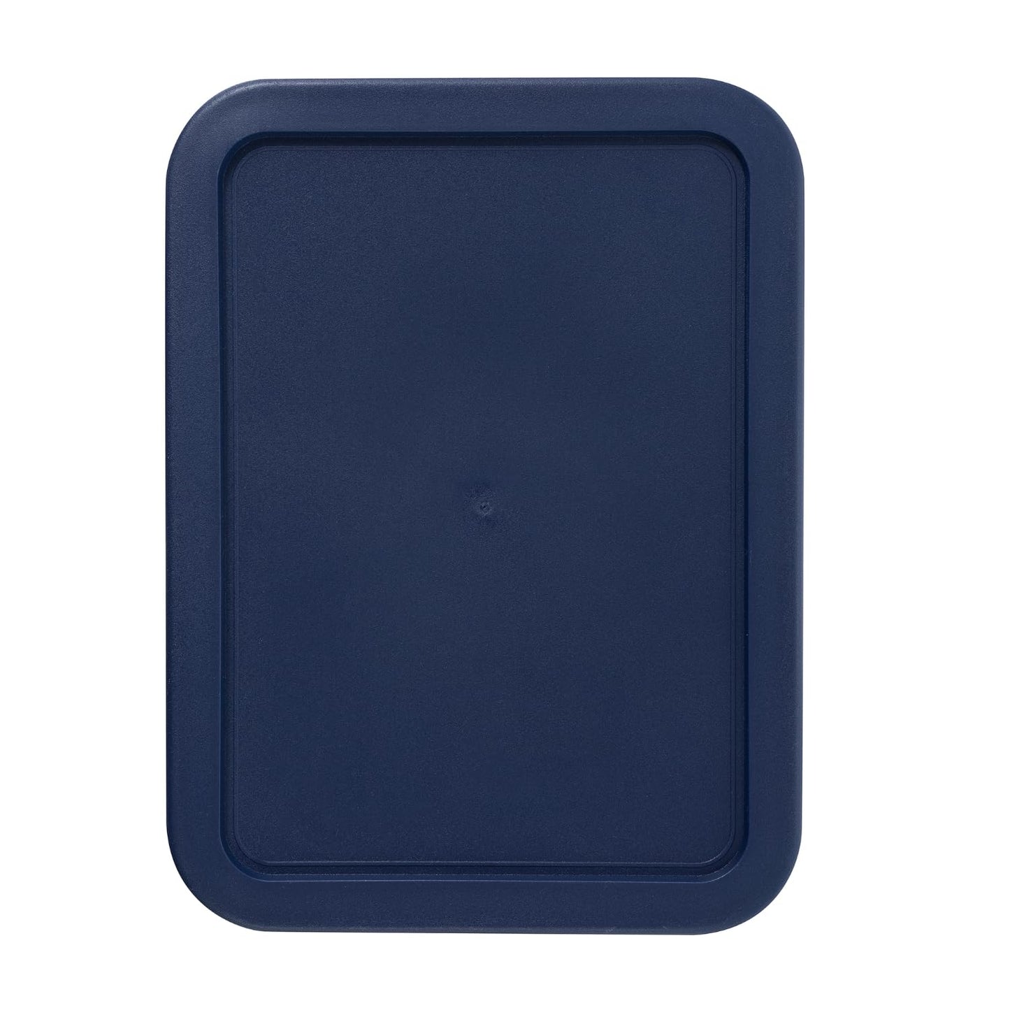 Replacement Lid for Pyrex 11-Cup (9.75 x 8-Inch) Rectangular Glass Food Storage Container Cover (for 7212/7212-PC) - BPA-Free, Navy, 1-Pack