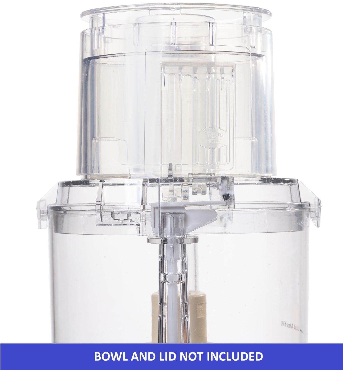 Large Pusher/Sleeve Assembly Replacement for Cuisinart DLC-018BGTX (DLC-018BGTX-1)
