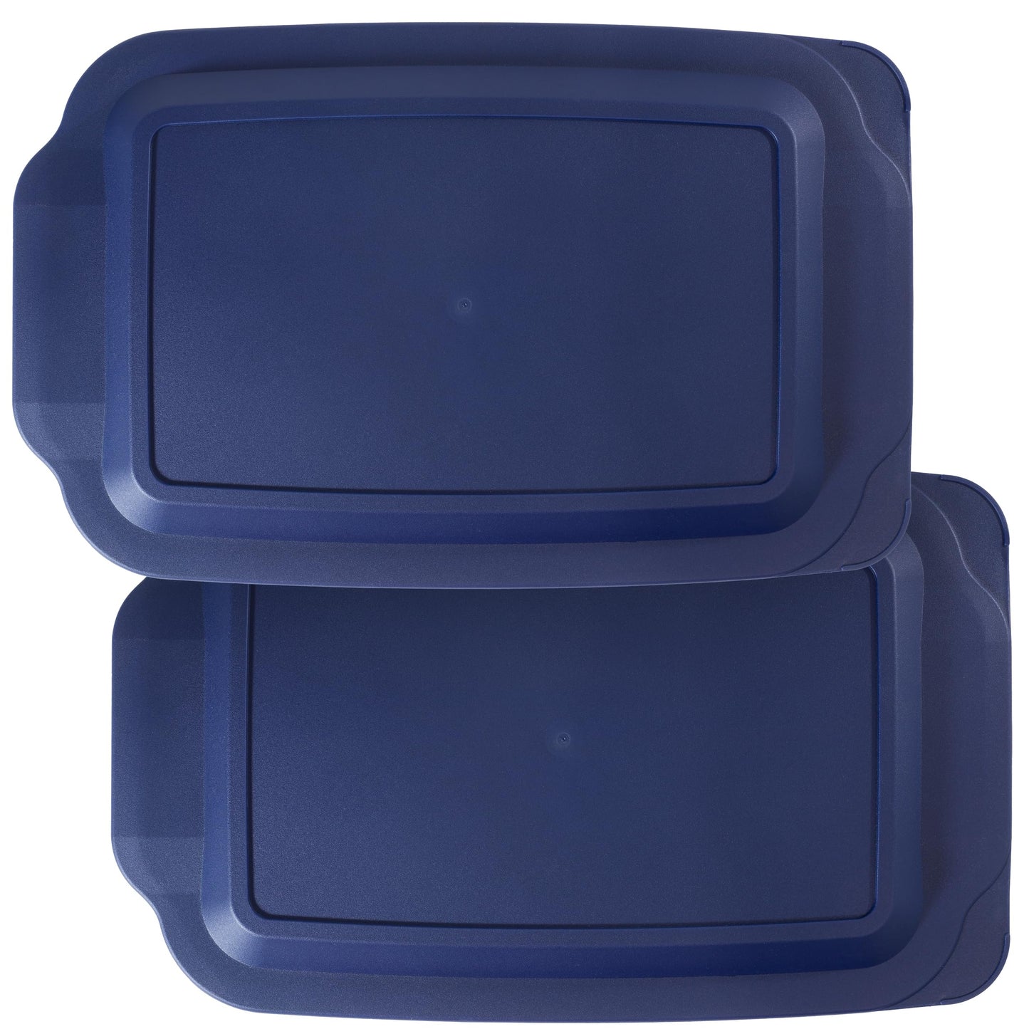 Replacement Lid Cover for Pyrex 3 QT Glass Baking Dish Caserole Container 233-PC (Navy), 2-Pack