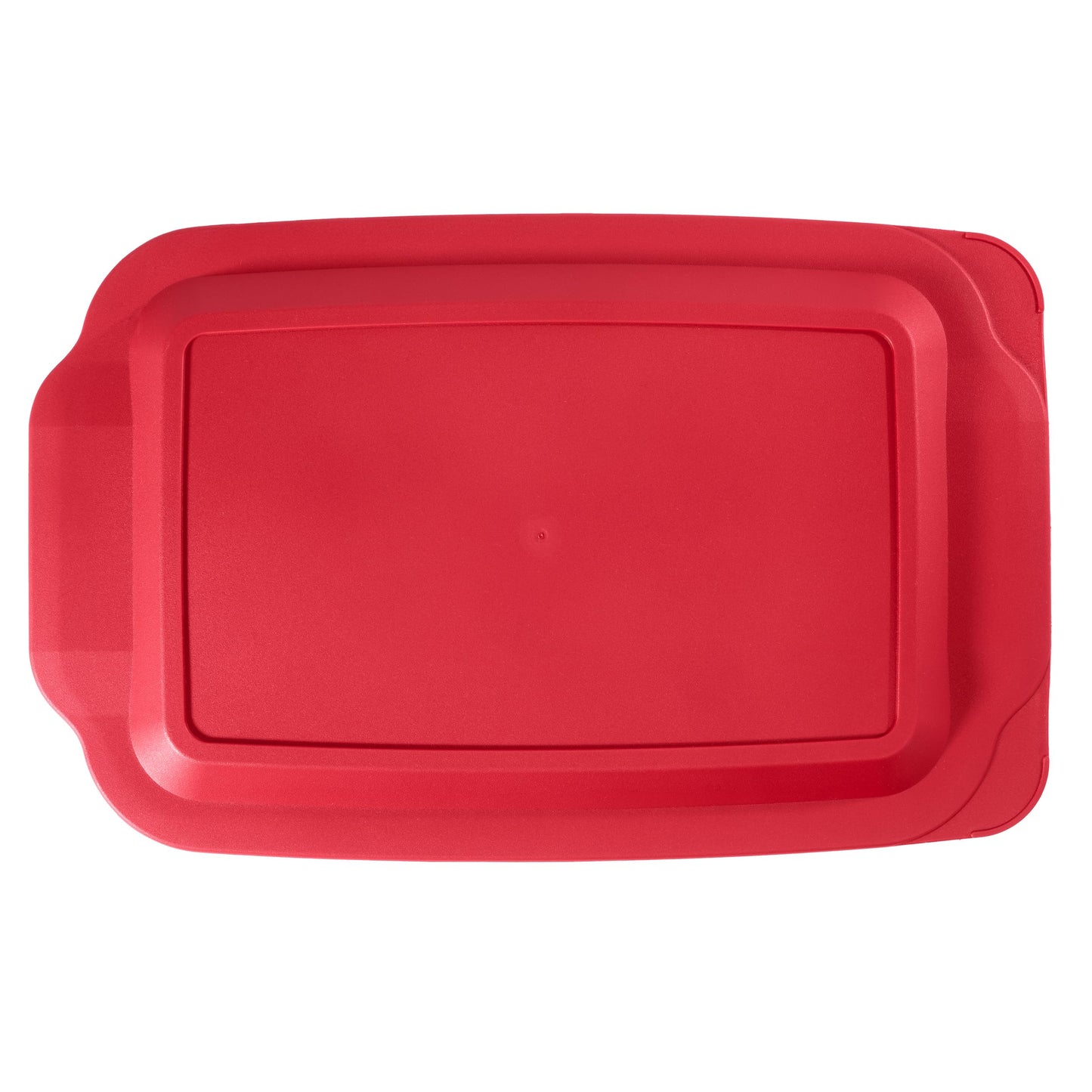 Replacement Lid Cover for Pyrex 3 QT Glass Baking Dish Caserole Container 233-PC (Red)