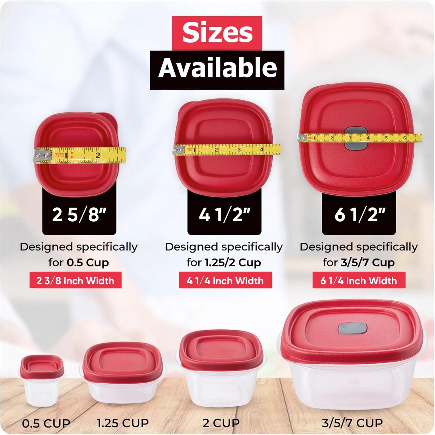 Replacement Lids for Rubbermaid Food Storage Containers