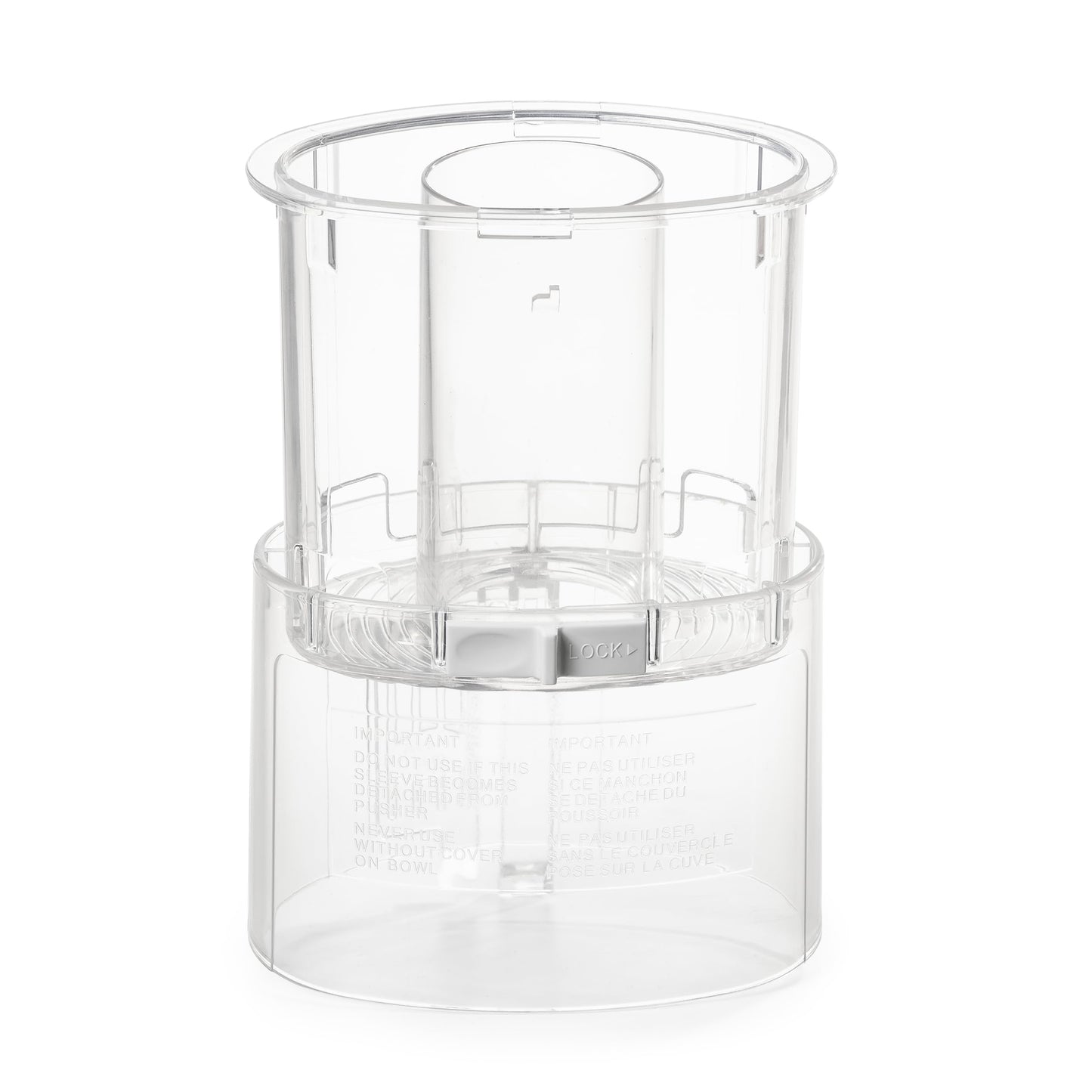 Large Pusher/Sleeve Assembly Replacement for Cuisinart DLC-018BGTX (DLC-018BGTX-1)