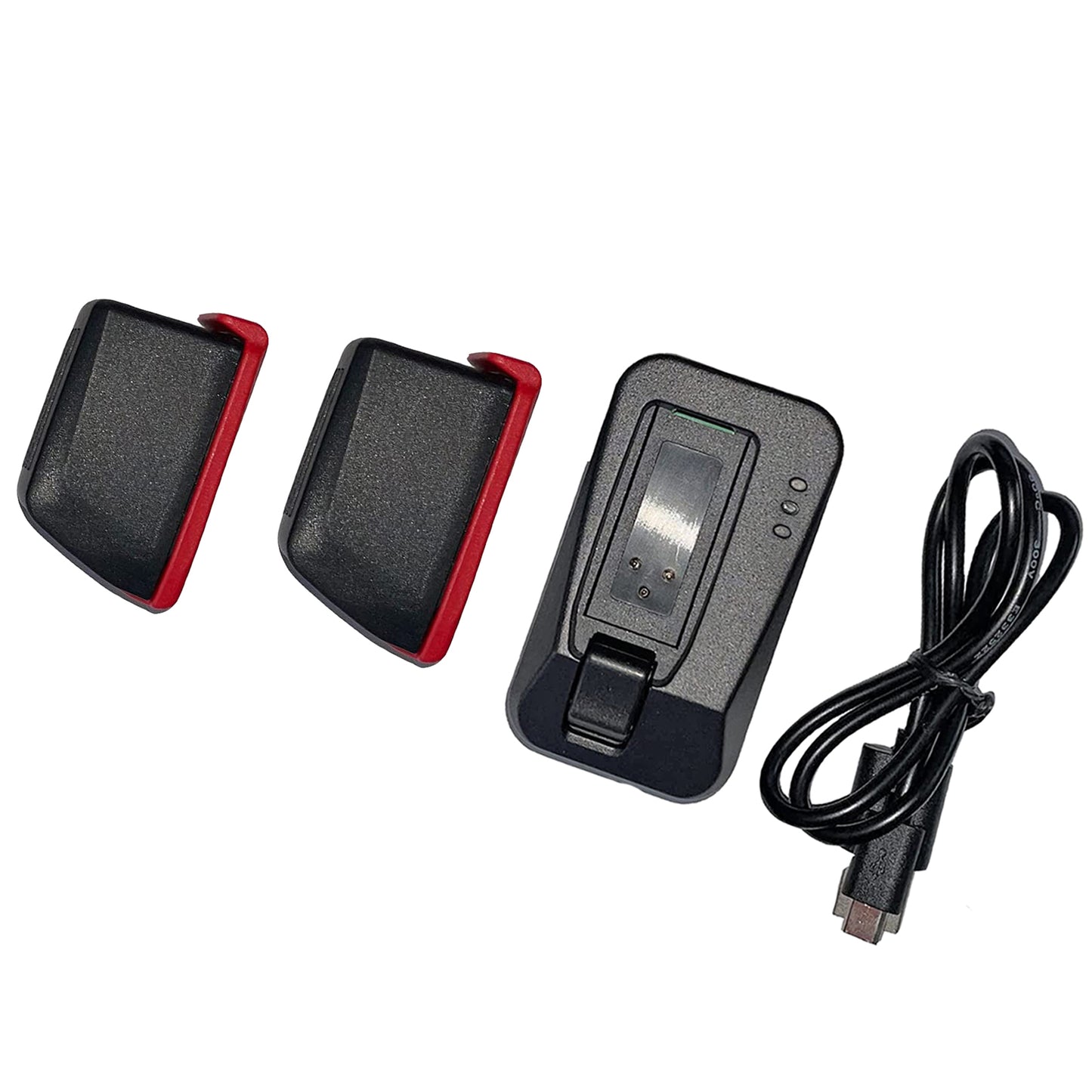2 Replacement Batteries + Charger for Sram AXS/eTap (XX1 X0 GX Reverb)