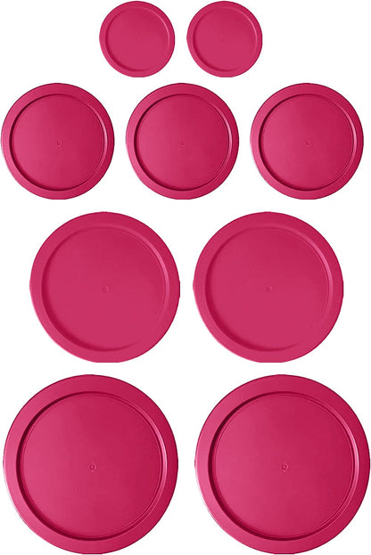 MRX Solutions Replacement Lids for Pyrex Containers (2) 1-Cup (3) 2-Cup (2) 4-Cup (2) 7-Cup