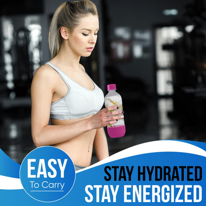 Carbonating Bottles for SodaStream, 1 Liter, 3-Pack, Multi Color (fits Fizzi, One Touch, Jet, Source, Play, Genesis, Power)