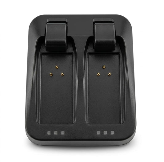 MRX Solutions Dual-Port Charger for SRAM AXS and eTap Batteries, Fits Eagle XX1 X01 GX, Reverb AXS, Force, Rival, Red, XPLR, Charges Two Batteries at Once, USB-C Cable Included