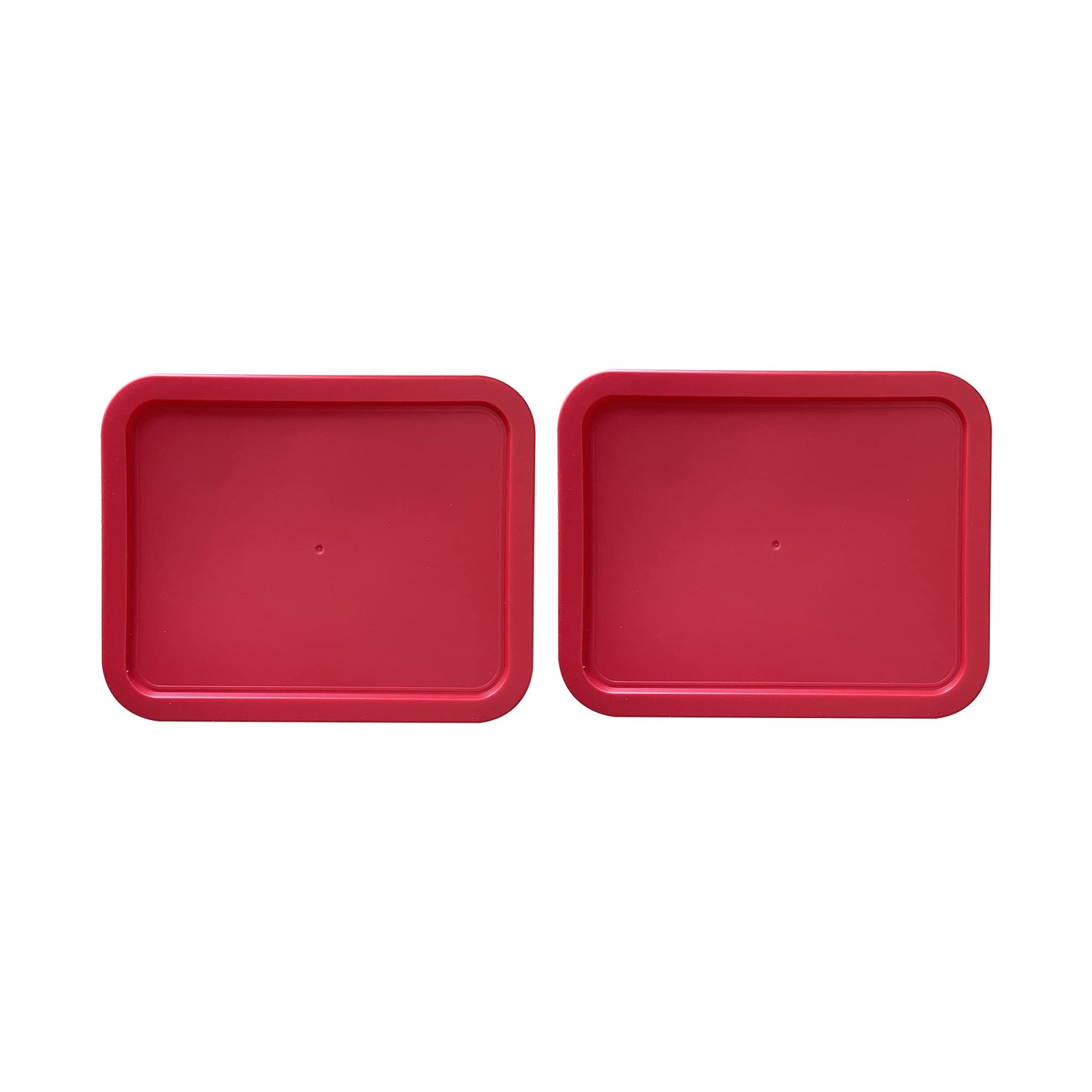 PY-6-CUP-RECT-RED X2
