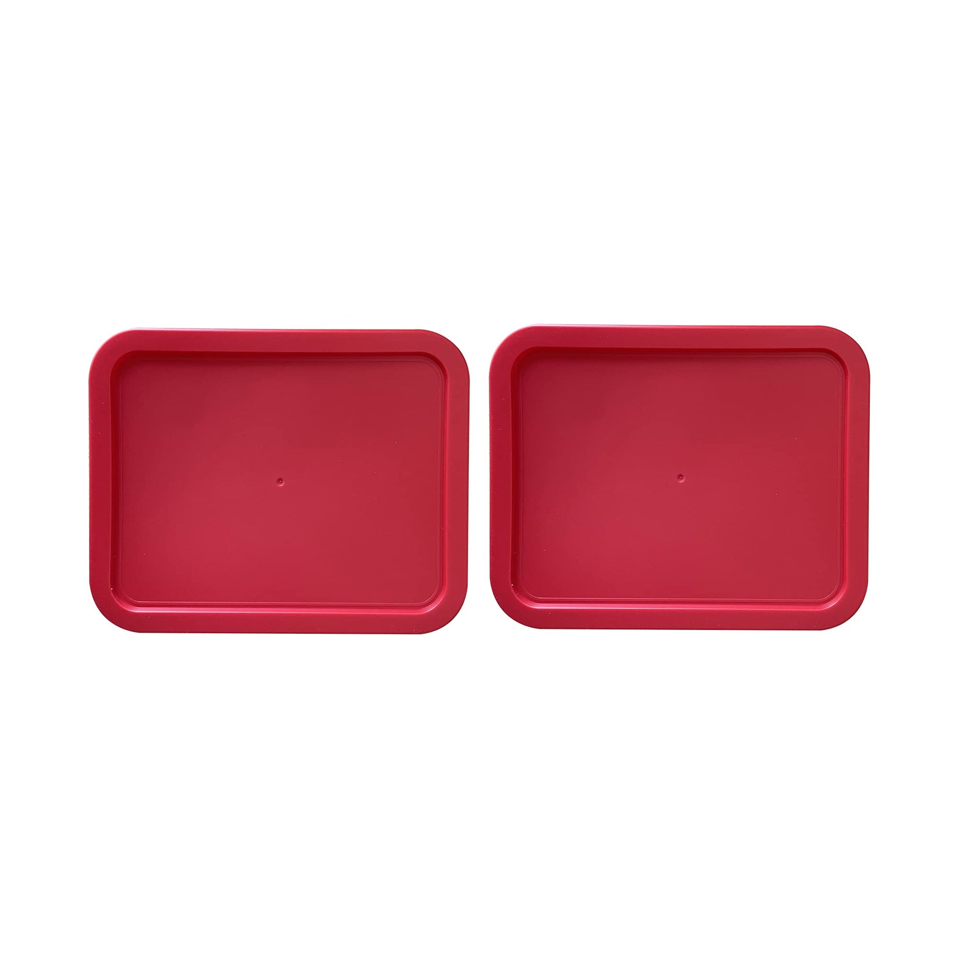 PY-6-CUP-RECT-RED X2
