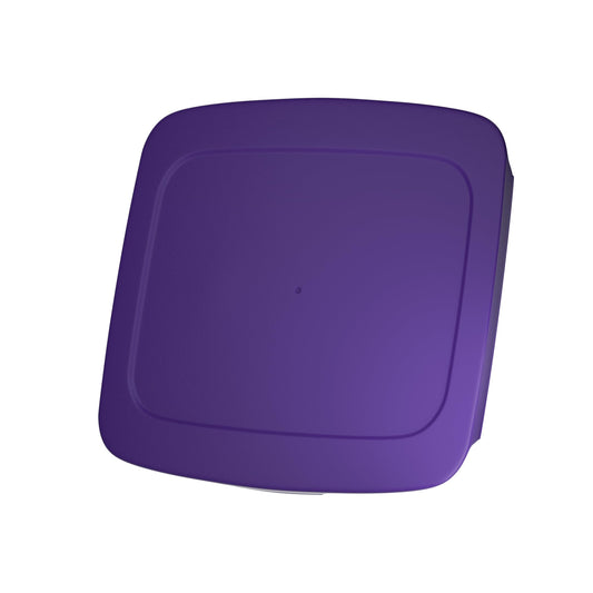 Replacement Lid fits Pyrex 2-Quart 8" x 8" Glass Baking Dish (for C-222 / C-222-PC) - Fits Easy Grab Cut-Out Handles ONLY - Food Storage Cover, BPA-Free, Purple