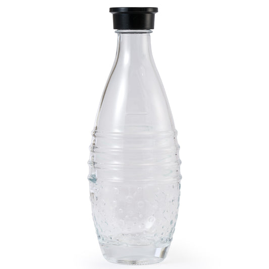 Glass Bottle for (NOT INTERCHANGEABLE WITH PLASTIC) SodaStream Aqua Fizz, Crystal and Penguin Carbonating Sparkling Water Machines…