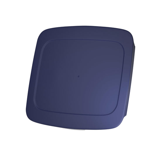Replacement Lid fits Pyrex 2-Quart 8" x 8" Glass Baking Dish (for C-222 / C-222-PC) - Fits Easy Grab Cut-Out Handles ONLY - Food Storage Cover, BPA-Free, Navy