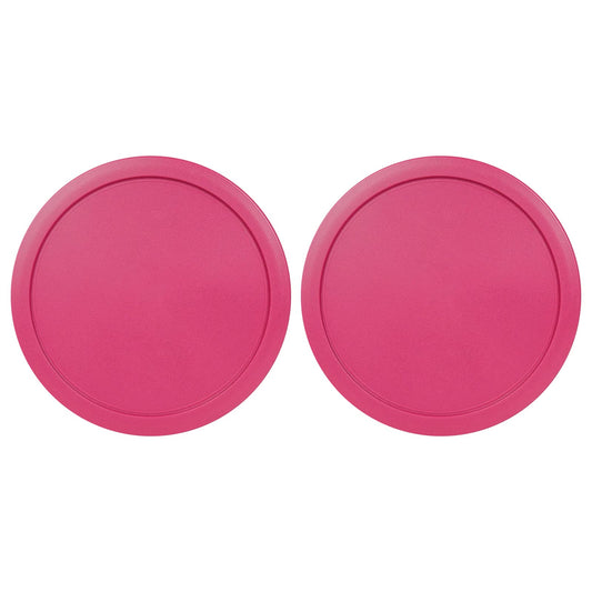 Replacement Lid for Pyrex 4" Storage Plastic Cover 1 Cup Bowl 7202-PC Fuchsia 2-Pack)