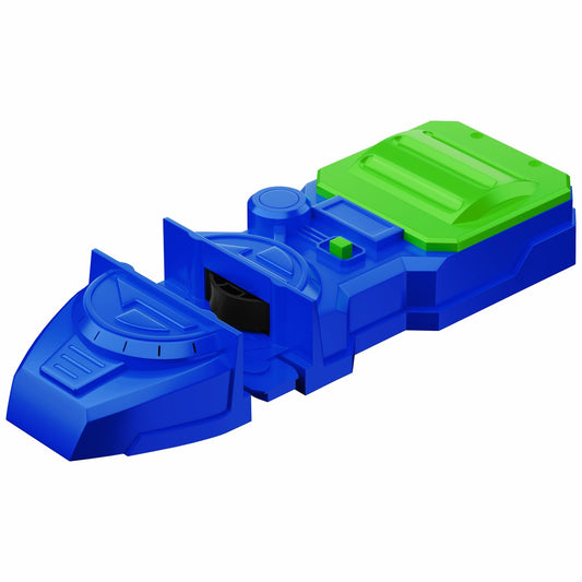 VOLTWAYZ Turbo-Charged Motorized Booster Compatible with Hot Wheels - Blue & Green Racing Edition - Electric Dual-Wheel Accelerator for 1:64 Scale Cars - Battery Operated Add-On