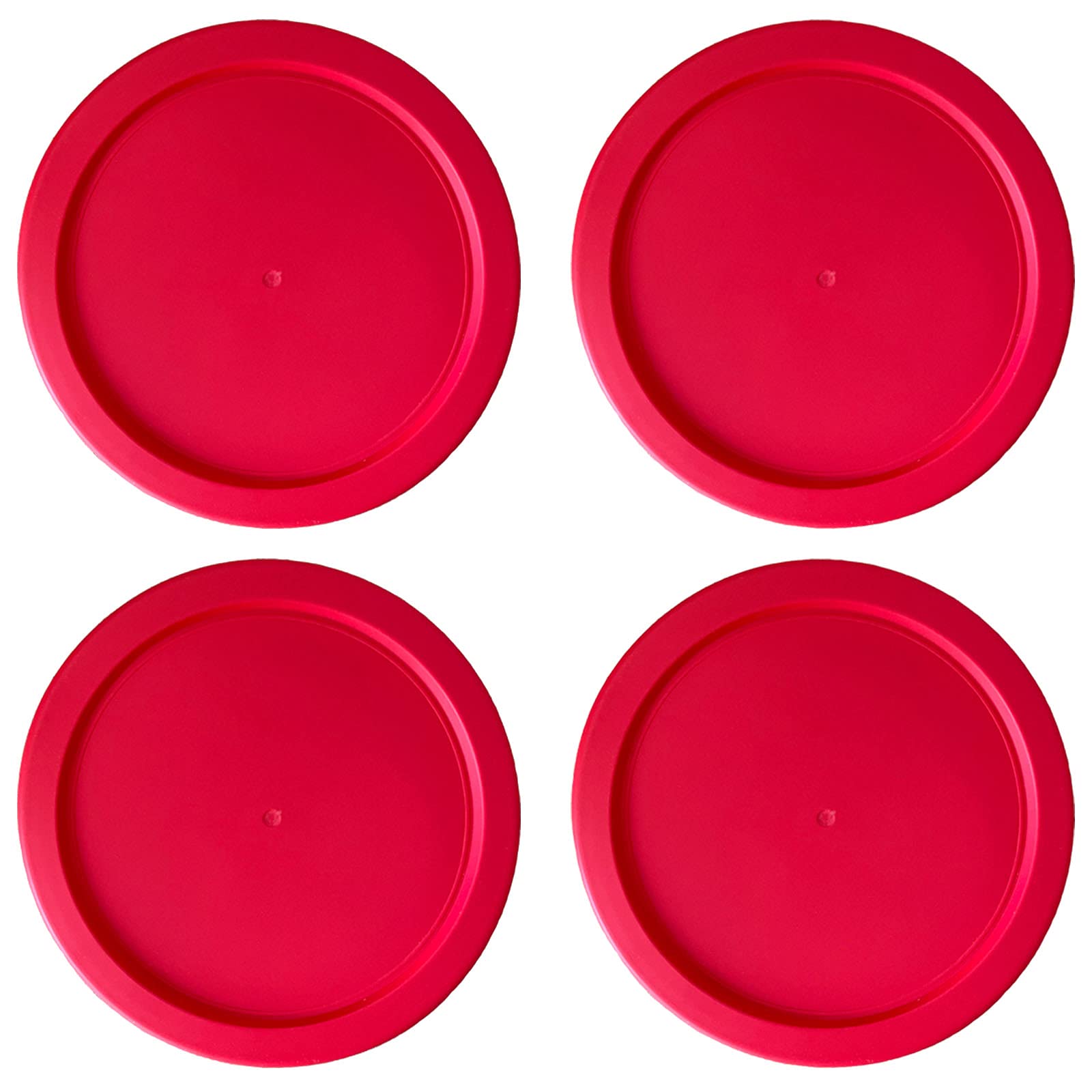 PY-7-CUP-ROUND-RED X4