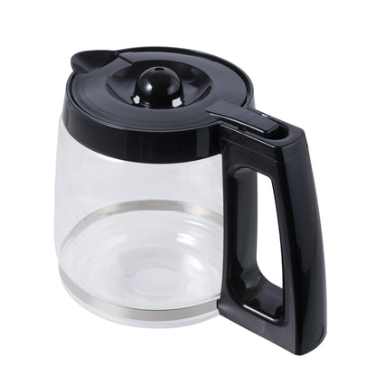 Replacement 12-Cup Glass Carafe for Hamilton Beach Coffee Makers - Compatible with Models 46300, 46310, 49950, 49980, and More – BPA-Free, Easy-Grip Handle, Dishwasher Safe
