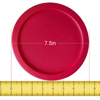 PY-7-CUP-ROUND-RED X4