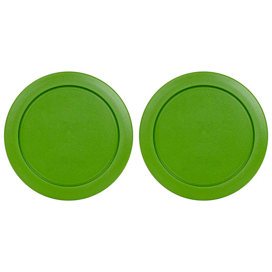 Replacement Lid for Pyrex 4" Storage Plastic Cover 1 Cup Bowl 7202-PC Green 2-Pack)