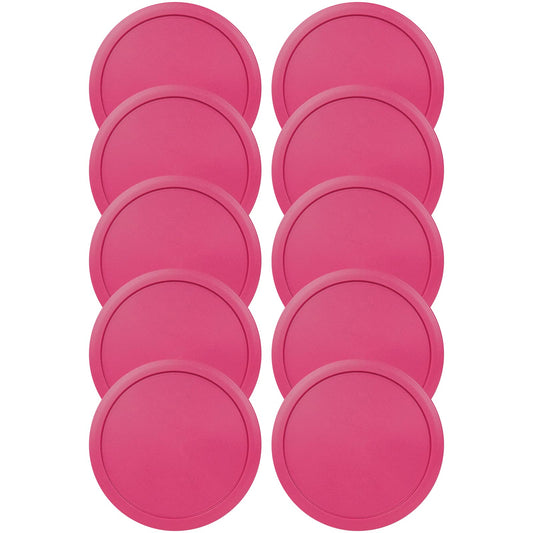 Replacement Lid for Pyrex 4" Storage Plastic Cover 1 Cup Bowl 7202-PC Fuchsia (10-Pack)