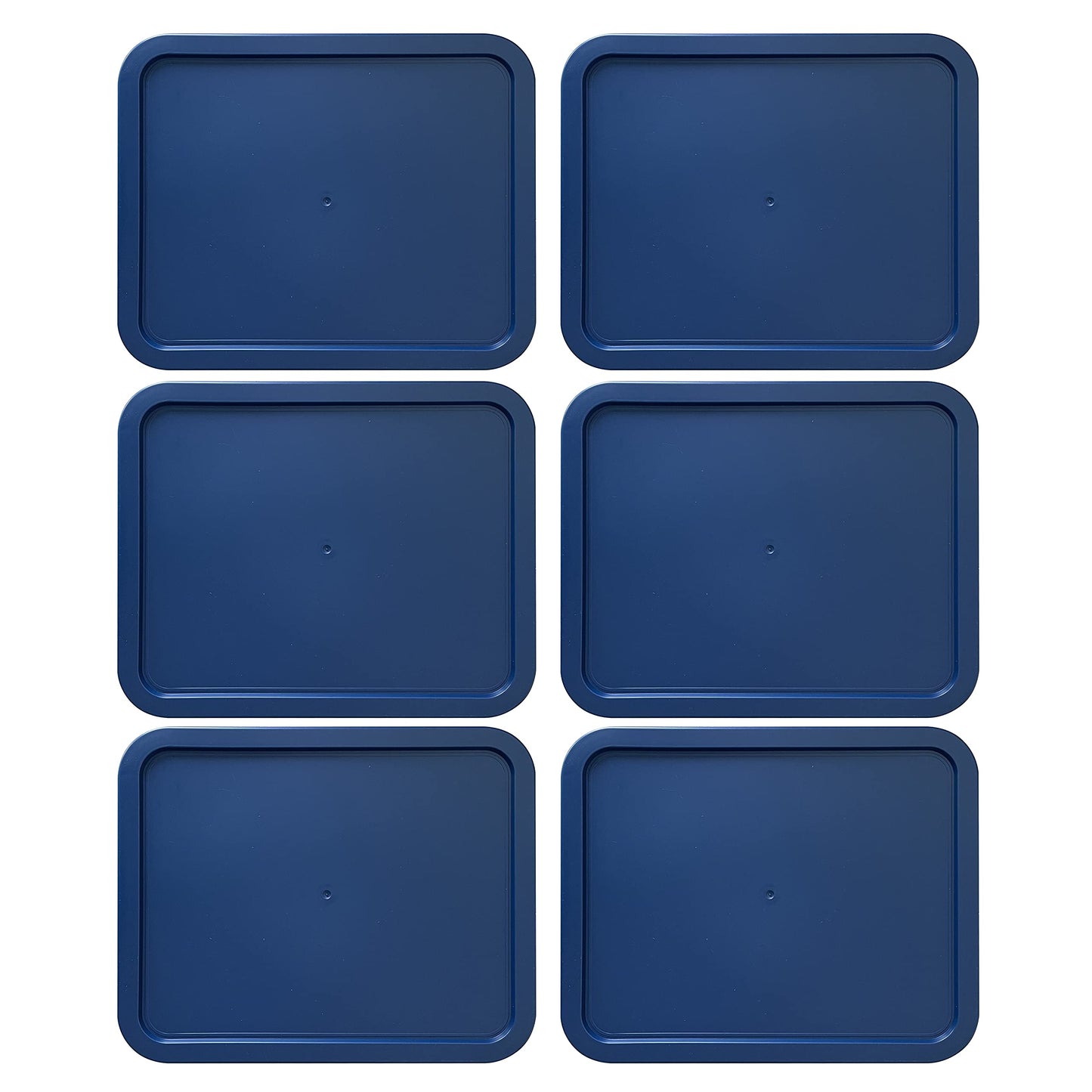 PY-6-CUP-RECT-BLUE X6