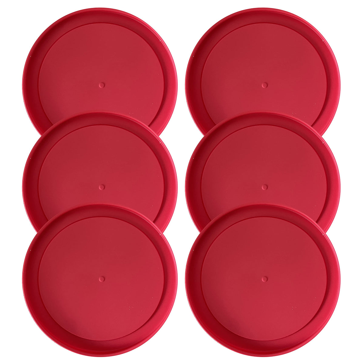 PY-1-CUP-ROUND-RED X6