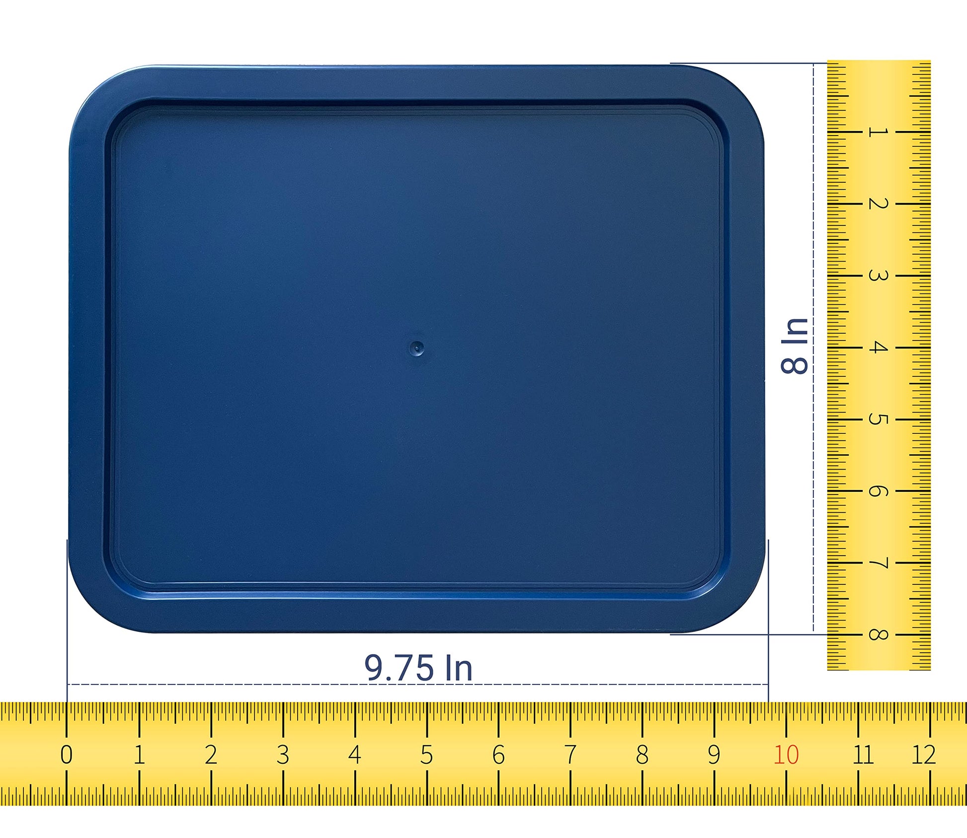 PY-11-CUP-RECT-BLUE X4