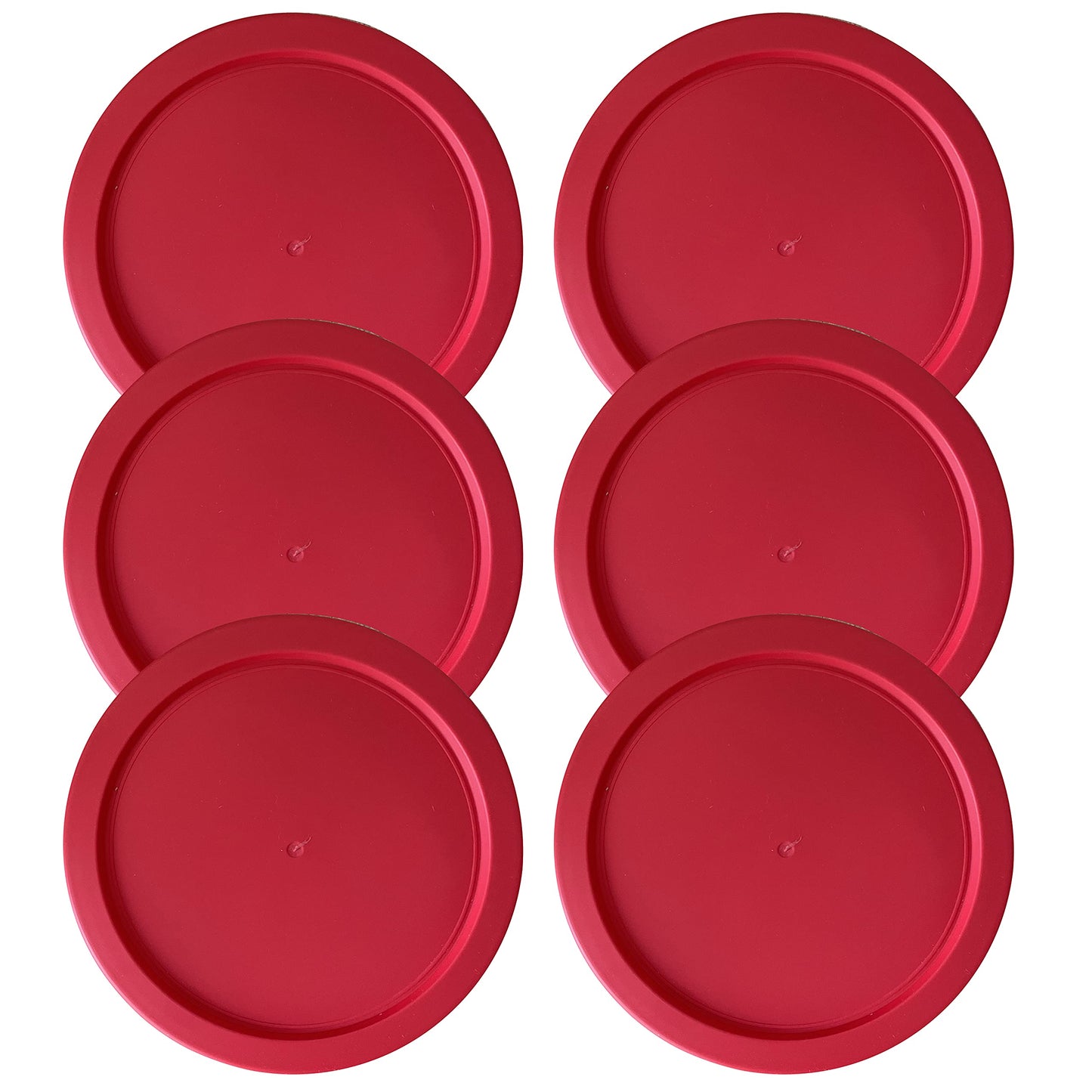 PY-4-CUP-ROUND-RED X6