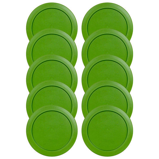 Replacement Lid for Pyrex 6" Storage Plastic Cover 4 Cup Bowl 7201-PC Green (10-Pack)