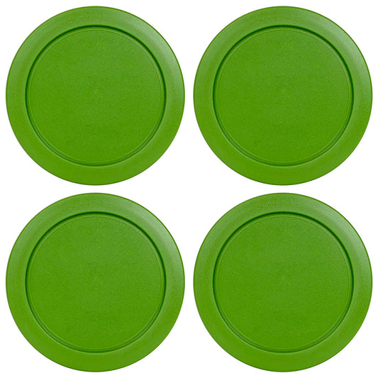 Replacement Lid for Pyrex 4" Storage Plastic Cover 1 Cup Bowl 7202-PC Green (4-Pack)