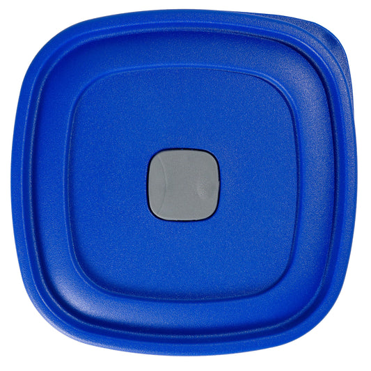 3/5/7 Cup Replacement Lids for Rubbermaid Food Storage Containers Steam Vent (Blue)