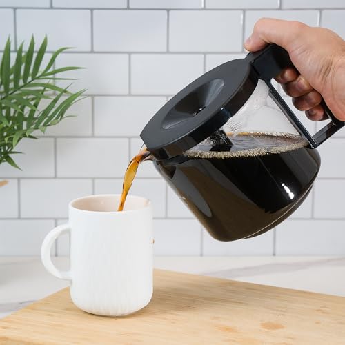 Replacement Carafe for Moccamaster KBG Coffee Maker Brewers Technivorm (89830) 10-Cup 1.25L 40oz, Glass Coffee Pot
