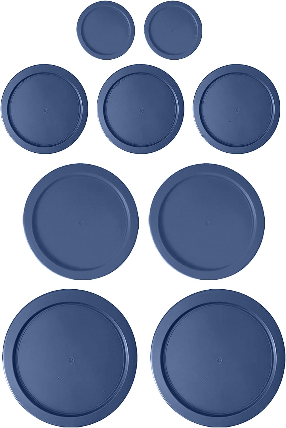 MRX Solutions Replacement Lids for Pyrex Containers (2) 1-Cup (3) 2-Cup (2) 4-Cup (2) 7-Cup