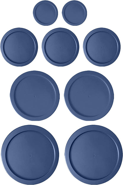 MRX Solutions Replacement Lids for Pyrex Containers (2) 1-Cup (3) 2-Cup (2) 4-Cup (2) 7-Cup