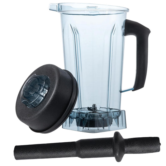 Blender Pitcher For Vitamix fits 64 oz 5200 6300 VM0197 VM0101 VM0103 E310 Classic/Explorian/Commercial Series + Tamper Included