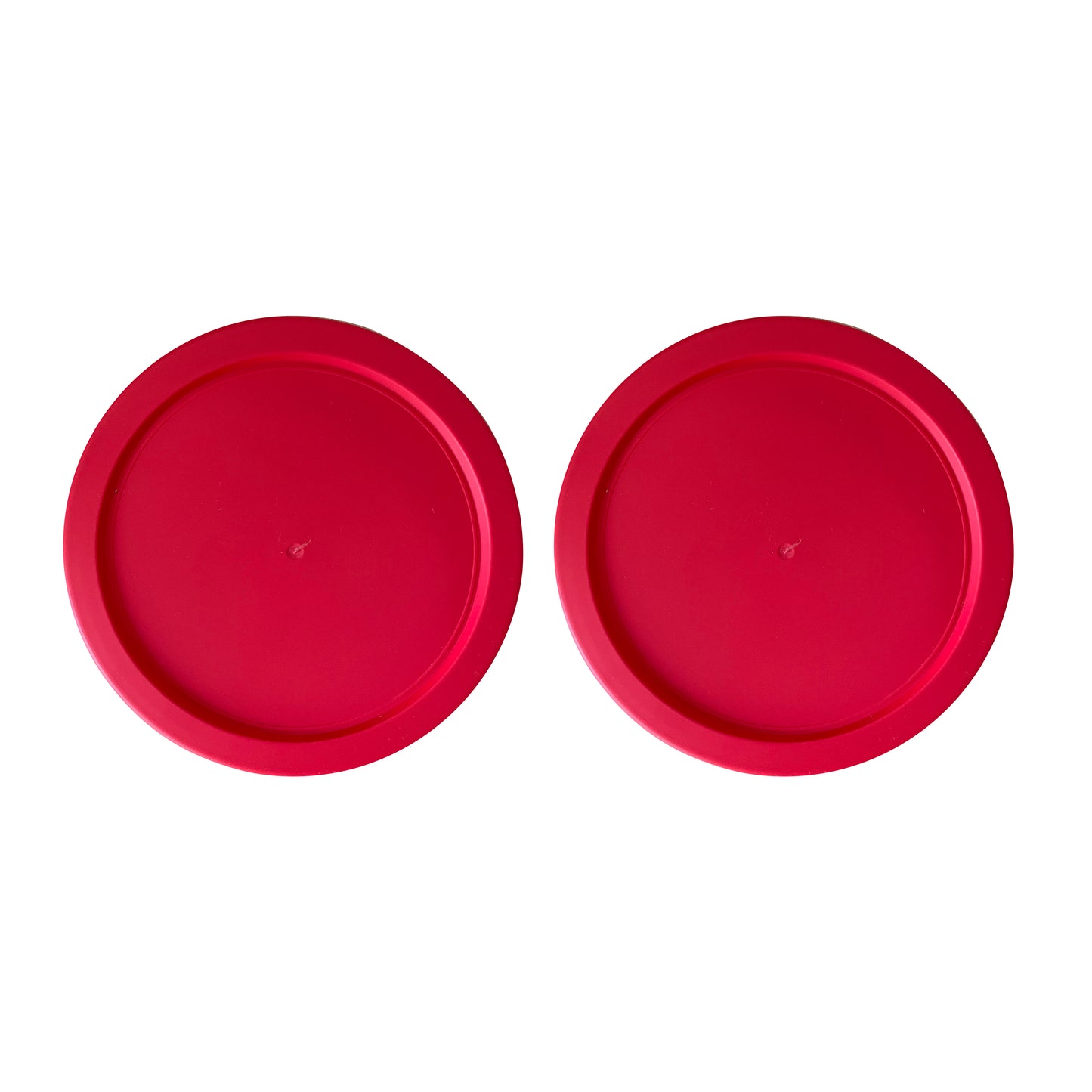 Replacement Lid for Pyrex 4" Storage Plastic Cover 1 Cup Bowl Dish 7202-PC Red 2-Pack)