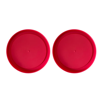 Replacement Lid for Pyrex 6" Storage Plastic Cover 4 Cup Bowl Dish 7201-PC Red (2-Pack)